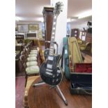 Retro Electric guitar with stand