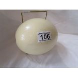 Ostrich egg 1955