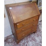 Oak 'Heals' style bureau