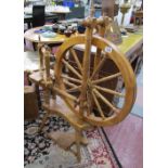 Large spinning wheel