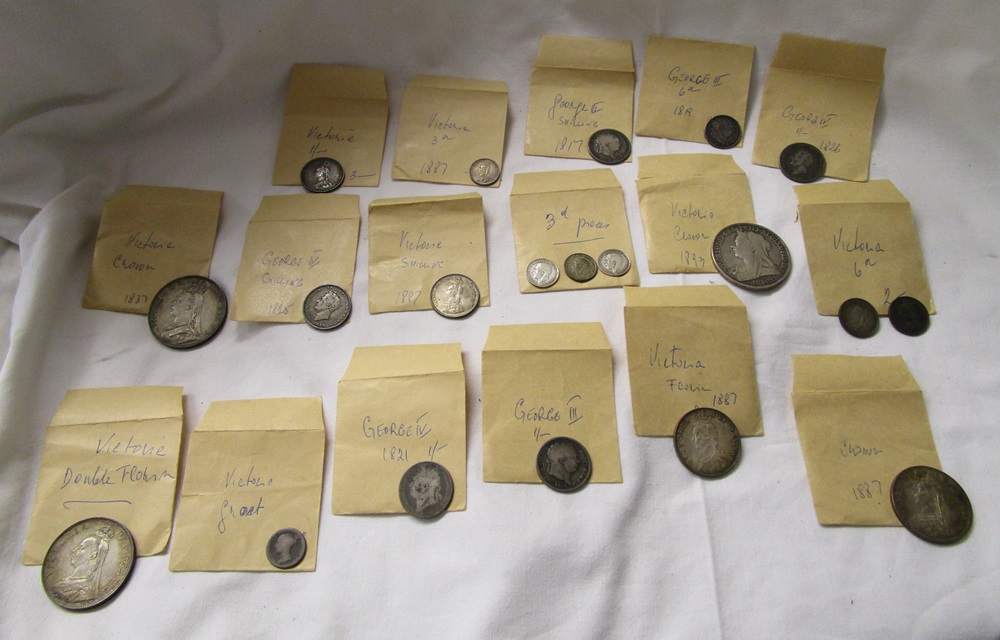 Good collection of Victorian silver coins