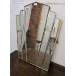 Art Deco style wall mirror