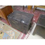 Antique silver chest