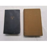 2 books - Adolf Hitler Mein Kampf with English translation (My Struggle)