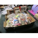 Large box of postcards