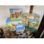 5 boxed Sylvanian Families toys