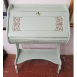 Art Nouveau painted bureau