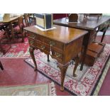 Reproduction walnut lowboy