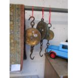 3 Salter hanging scales