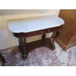 Victorian Duchess marble top base