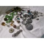 Bag of costume jewellery