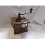 Old French coffee grinder