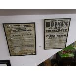 2 Victorian Advertising Posters for properties in Bromsgrove