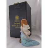 Royal Worcester 'Months of the Year' Figurine - August