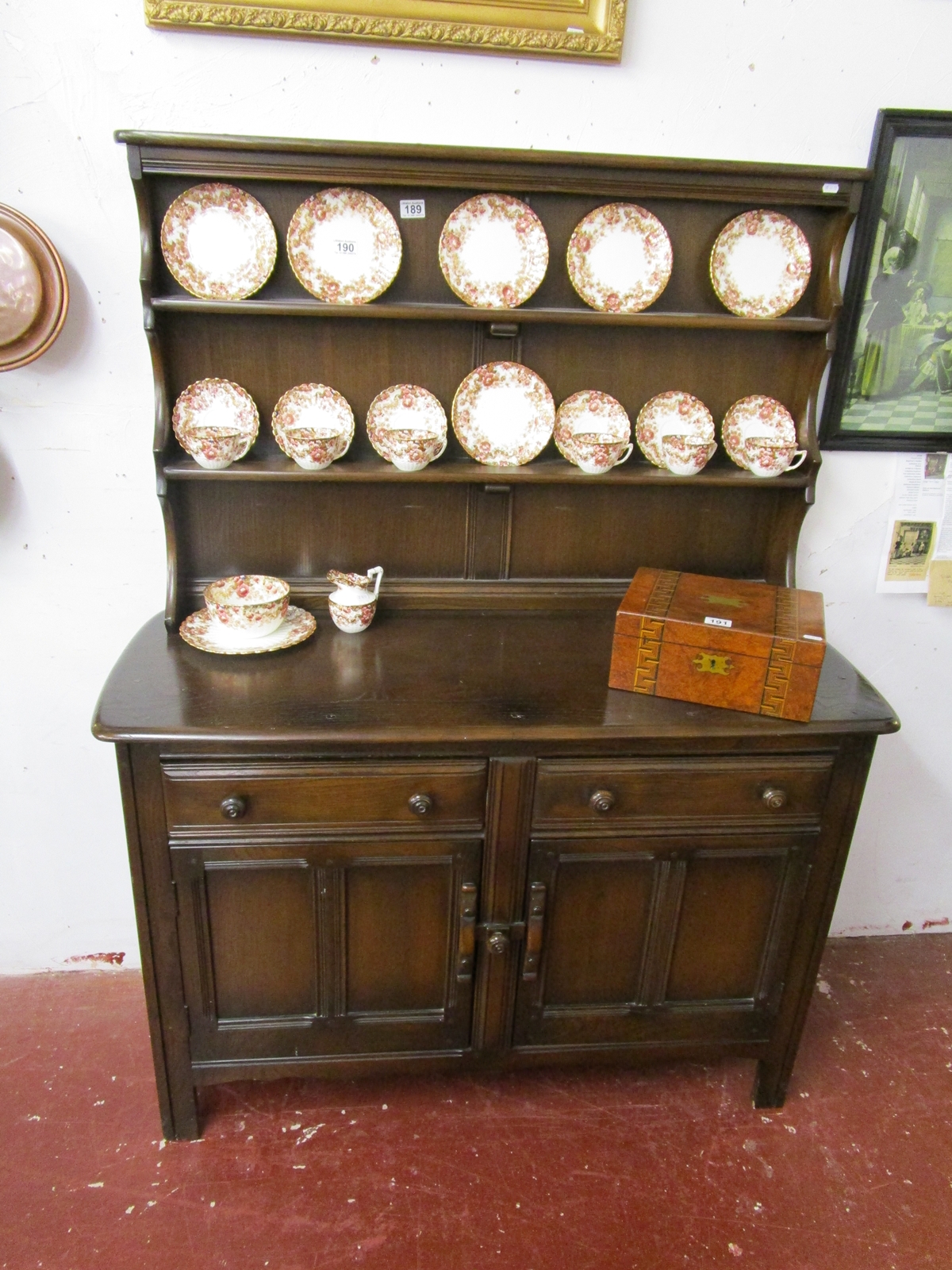 Ercol oak dresser