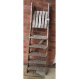 Wooden step ladder