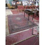 Large patterned wool rug