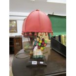 Royal Doulton 'Balloon Seller' lamp