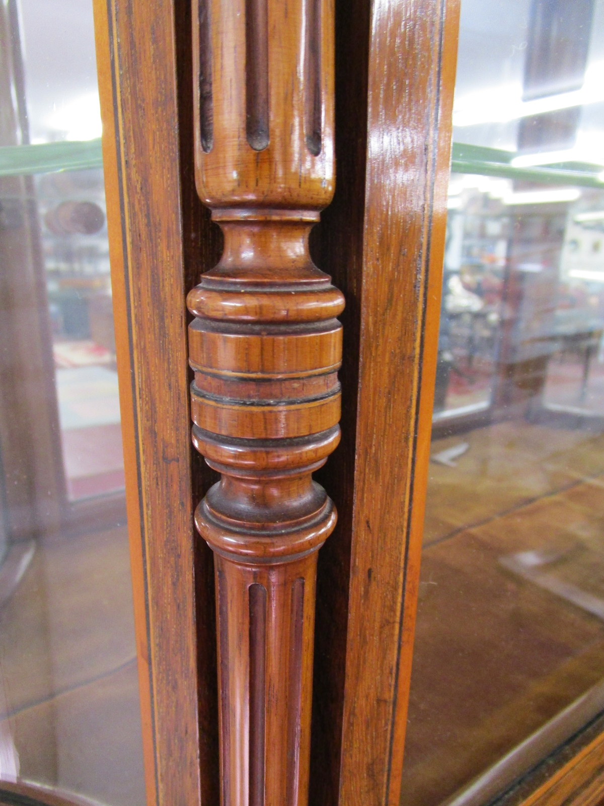 Fine quality inlaid Victorian cabinet - Maybe Edwards and Roberts - Image 12 of 13