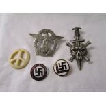 Collection of German badges