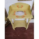 Victorian painted washstand