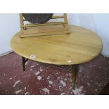 Ercol blonde topped coffee table