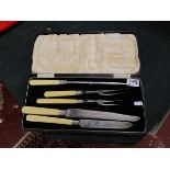 Boxed carving set