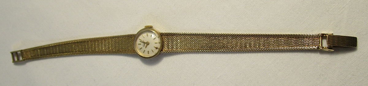 9ct ladies Longines wrist watch