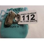 Tiffany & Co. silver rings x 2