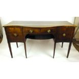 A Regency mahogany,