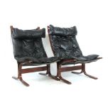 Ingmar Relling for Westnofa, a pair of 'Siesta' chairs,