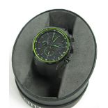A gentleman's 'Eco-Drive' quartz chronograph wristwatch by Citizen,