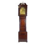 A 19th century mahogany longcase clock,