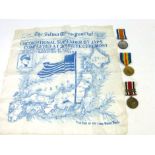 A Long Service medal with bars marked 1949 and 1959,