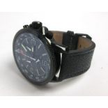 A gentleman's 'Hanowa' quartz chronograph wristwatch by Swiss Military,