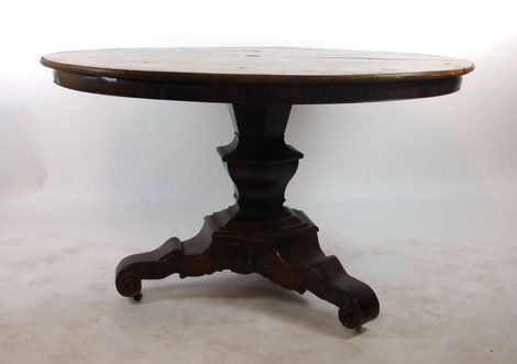 A 19th century coromandel wood centre table, - Image 4 of 4
