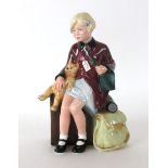 A Royal Doulton figure modelled as 'The Girl Evacuee' HN 3203, with c.o.a., h.