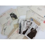 A collection of seventeen mid 20th century correspondence,