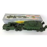 A boxed Dinky Supertoys Tank Transporter No.660, together with a loose Centurion Tank No.