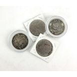 Four various Chinese coins,
