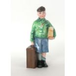 A Royal Doulton figure modelled as 'The Boy Evacuee' HN 3202, with c.o.a., h.