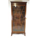 An 18th century and later mahogany bookcase,