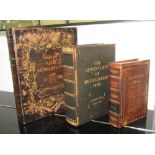WOODEN STORAGE BOOKS, a set of three, famous old book designs, authors Jane Austin etc,