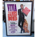 UNITED ARTISTS/YVES THOMAS, 'Viva James Bond', James Bond Festival Season, poster, 159cm x 119cm,