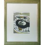 AFTER GEORGES BRAQUE, 'Fruit Bowl', offset lithograph, 30cm x 25cm, framed and glazed.