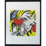 RAW, 'Roy Harin Yellow', lithograph, hand signed and numbered, with certificate of authenticity,