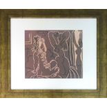 AFTER PABLO PICASSO, 'The Dawn I', from the Bacchanals Suite, offset lithograph, 28cm x 33cm,