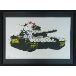 DEATH NYC, 'Snoop Tank', lithograph,