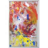 PAMELA ANN MEYERS (b.1985), 'To Love', 2013, acrylic on eskaboard, 150cm x 106cm, framed and glazed.