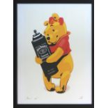 DEATH NYC, 'Bear Jack', lithograph, hand signed and numbered,